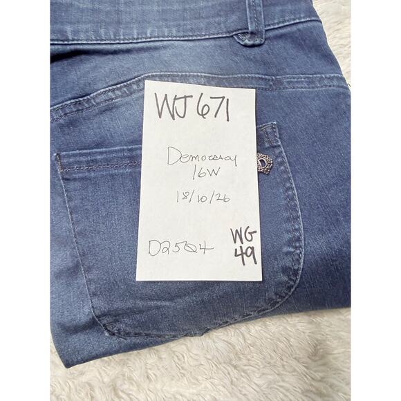 New Democracy Jeans Women's 16W Freedom Ankle Skimmer - Picture 3 of 6